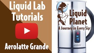 Liquid Lab  Aerolatte Grande Milk Frother [upl. by Hplar697]