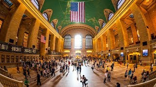 Walking Tour of Grand Central Terminal — New York City 【4K】🇺🇸 [upl. by Leahcimluap]