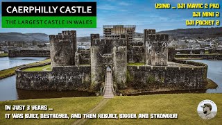 Caerphilly Castle  The Largest in Wales 2nd in Britain [upl. by Steffen]