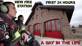 First 24 Hours in a New Fire Station  A Day in the Life [upl. by Diver]