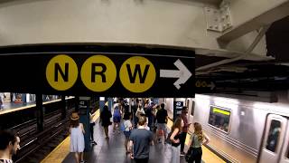 ⁴ᴷ The Busiest NYC Subway Station Times Square–42nd StreetPort Authority Bus Terminal [upl. by Dunc163]