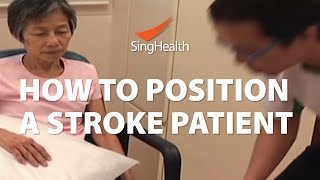 How To Position A Stroke Patient [upl. by Swee429]