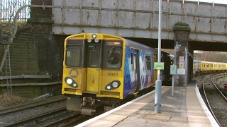 Half an Hour at 216  Birkenhead North Station 1022017  Class 507 508 terminus [upl. by Eseilana]