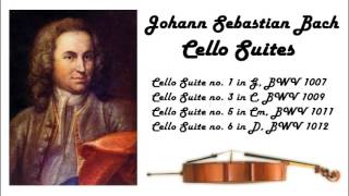 Johann Sebastian Bach  Cello suites in 432 Hz great for reading or studying [upl. by Nwahsid376]