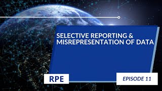 Selective Reporting amp Misrepresentation of Data  Episode 11  Research Ethics [upl. by Chantalle329]