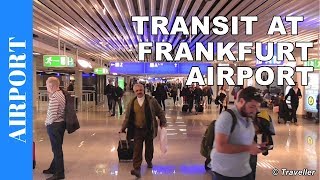 TRANSIT WALK AT FRANKFURT Airport FRA Terminal 1  Connection Flight Transfer Arriving amp Departing [upl. by Elletsyrk814]