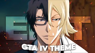 Aizen x Urahara  GTA IV Theme Edit [upl. by Mehalick]